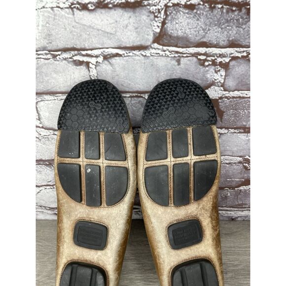 To Boot New York Brown Leather Penny Loafer Driving Shoes Men’s Sz 10.5D US/44EU - Picture 8 of 16